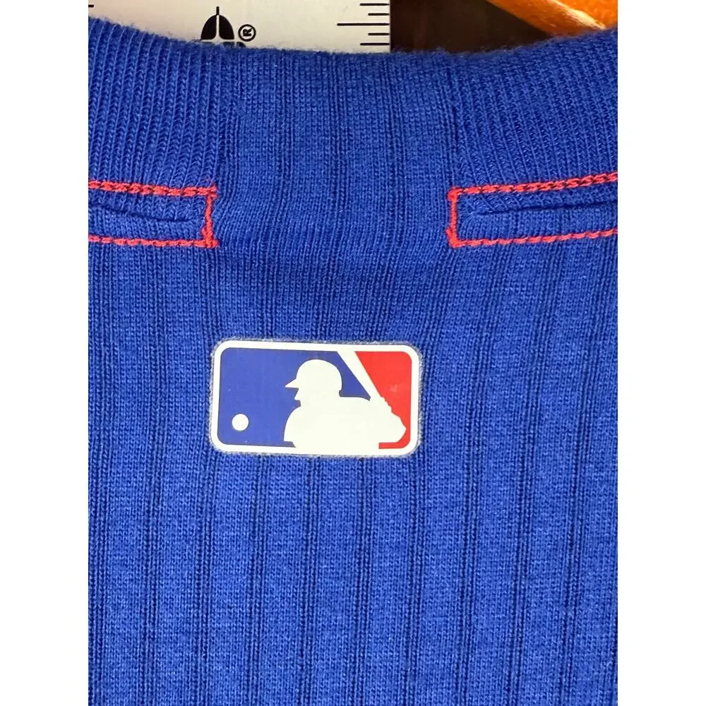 Nike Engineered Texas Rangers MLB Thermalite Raglan Long Sleeve Shirt Mens Small
